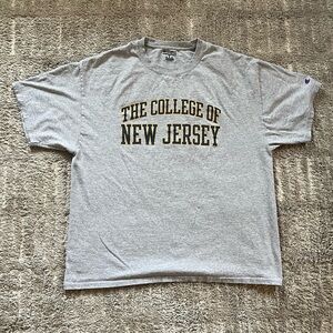 The College of New Jersey Spellout Tee